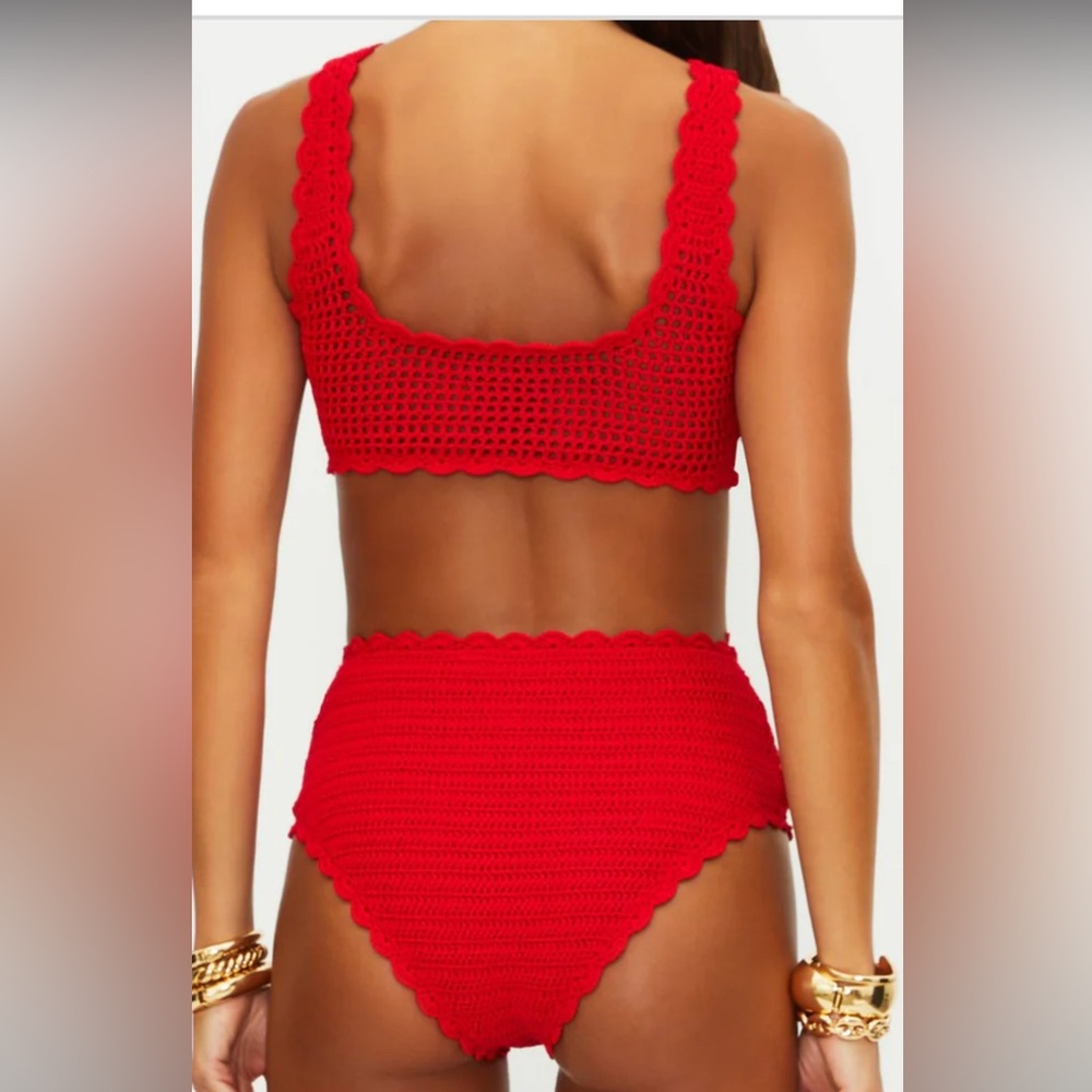 Beach Riot Andy crochet top and Kirby bottom size S - Picture 5 of 5